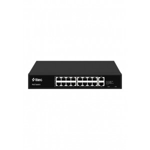 TTEC 16 Port Poe Switch (18300PG)